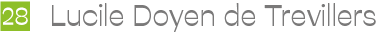 Lucile Doyen de Trevillers