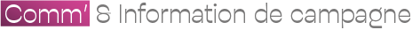 Communication et information de campagne